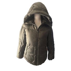 Marithé et François Girbaud Mantel Khaki aus Polyester Khaki