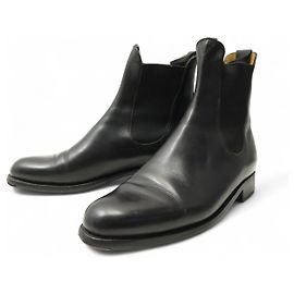 STIVALI CHELSEA JM WESTON LE CAMBRE 6C 40 + SUPPORTI PER SCARPE Nero