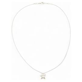 Tiffany & Co-COLAR TIFFANY PENDENTE ESTRELA DO MAR 26195306 PRATA & DIAMANTE-Prata