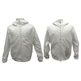 LOUIS VUITTON REVERSIBLE MONOGRAM WINDJACKET 46 S STAPLES White