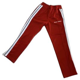 Palm Angels Pants Red Red