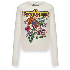 Christian Dior Pulls, Gilets Beige