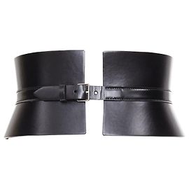 Cinto de couro Alaïa Preto