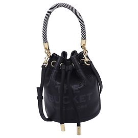 Bolsa bucket Marc Jacobs em couro preto Preto