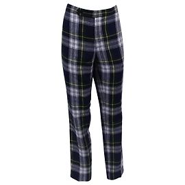Calças xadrez Polo Ralph Lauren em linho multicolorido Multicor