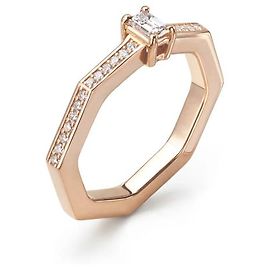 Autre Marque Spustova AUDACE SOLITAIRE Diamant Rose Doré