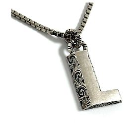 Gucci Alphabet Halskette Anhänger Initial L Andere