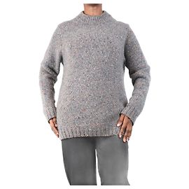 Gabriela Hearst Grau gesprenkelter Pullover Alfie - Größe M Grau