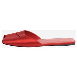 The row Red satin mules - size EU 40 Red