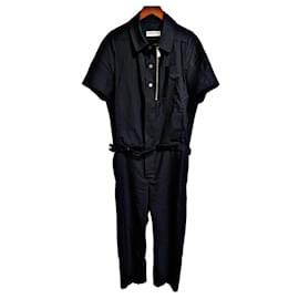 Balenciaga-Macacão de passarela-Azul