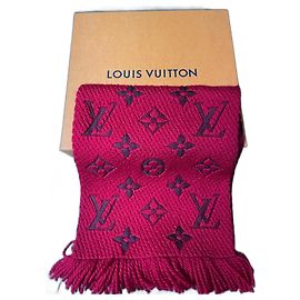 Sciarpa Louis Vuitton Logomania Rossa Rosso