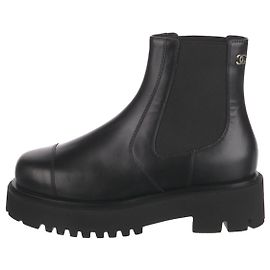 Chanel / 2024 Interlocking CC Logo Chelsea Boots 41 Black