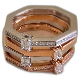 Autre Marque Spustova AUDACE STACK 6 Prinzessin nur Weiß Golden