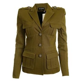 Giacca Militare Balmain Cachi