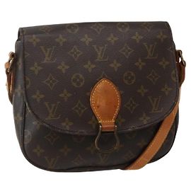 LOUIS VUITTON Bolsa de Ombro Monogram Saint Cloud GM M51242 LV Auth 142721 Monograma