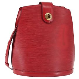 LOUIS VUITTON Borsa a Spalla Epi Cluny Rossa M52257 LV Auth 142909 Rosso