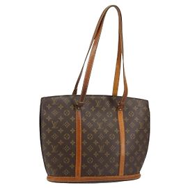 LOUIS VUITTON Bolsa Tote Babylone Monogram M51102 LV Auth 142635 Monograma