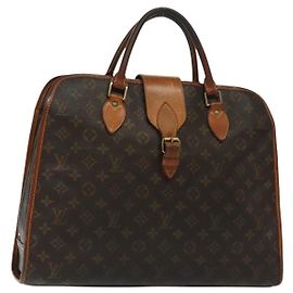 LOUIS VUITTON Bolsa de Mão Monogram Rivoli M53380 LV Auth 141714 Monograma