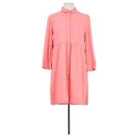 Sandro Rosa Kleid Pink