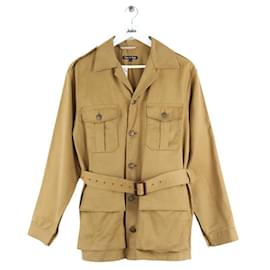 Autre Marque-Camel cotton jacket-Camel