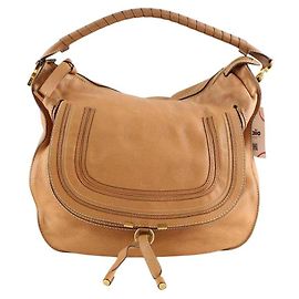 Chloé Bolsa de ombro de couro marrom Marrom