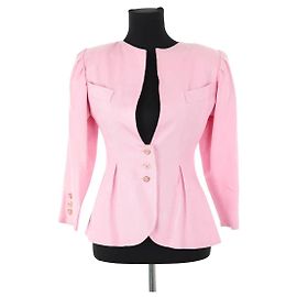 Nina Ricci Pink silk jacket Pink