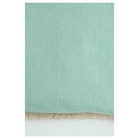 Autre Marque-Blue cashmere scarf-Blue