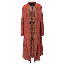 Etro Long Printed Coat Other