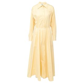 Vestido de popelina Eleanor de Tory Burch Otro Amarillo