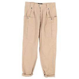 Pantalones cargo de cuatro bolsillos Isabel Marant en algodón beige Beige