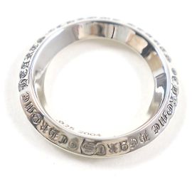 Autre Marque Chrome Hearts Scroll O Ring Silver 925 Pendant Silvery
