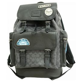 Coach Signature Black Men's Backpack Black