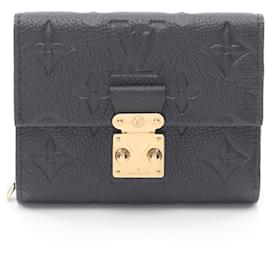 Louis Vuitton-Louis Vuitton Pochette Metis Compact Monogram Trifold Wallet-Black