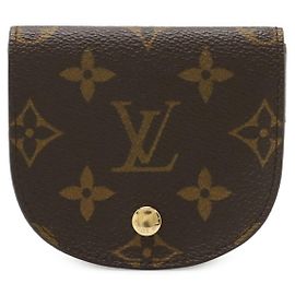 Portamonete Monogram Louis Vuitton Marrone