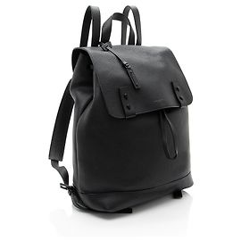 Saint Laurent Leather Sac De Jour Medium Backpack Black