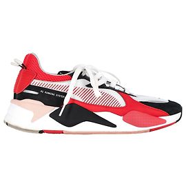 Tênis Puma RS X "Home" em couro vermelho e branco Vermelho