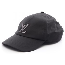 Gorra de algodón OnlyLV Louis Vuitton Negro