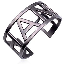 Chanel Metallarmband Silber Metallisch