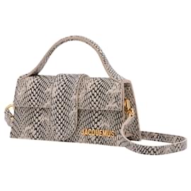 Jacquemus-Le Bambino - Jacquemus - Leather - Beige-Brown,Beige