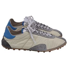 Maison Martin Margiela Baskets basses Sprinters en polyester citron de Maison Margiela Autre