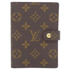 Agenda Monogram Louis Vuitton Marron Autre