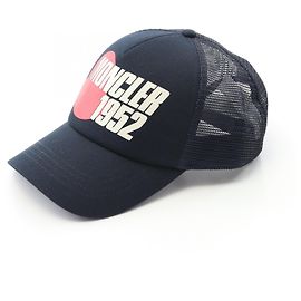 Moncler Canvas Hat Blue Navy blue