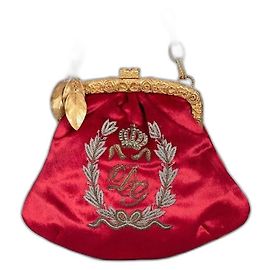 Bolso de terciopelo Dolce & Gabbana Otoño 2006 Roja