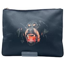 Givenchy-Givenchy Rottweiler Black Clutch Bag for Men-Black