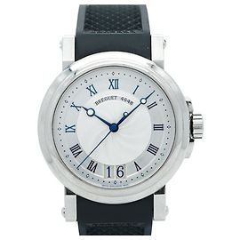 Orologio da uomo Breguet Marine 5817ST con quadrante argento Altro