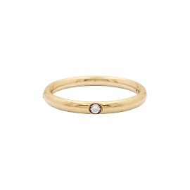 Pomellato Ring, "Lucciole", Gelbgold, Diamant. Andere