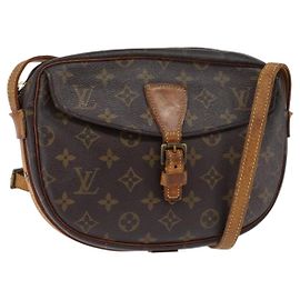 LOUIS VUITTON Bolsa de Ombro Monogram Jeune Fille MM M51226 LV Auth 142811 Monograma