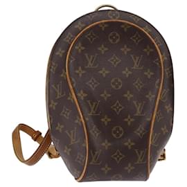 Louis Vuitton-LOUIS VUITTON Monogram Ellipse Sac A Dos Shoulder Bag M51125 LV Auth 143129-Monogram