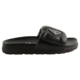 Prada Mules de couro pretos Preto