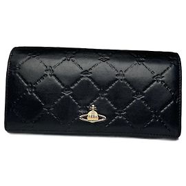 Vintage Vivienne Westwood Leather Wallet Black Black